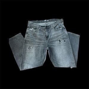 Old Navy Men's Relaxed Gray Jeans